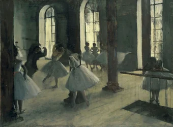 The Rehearsal in the Dance Studio